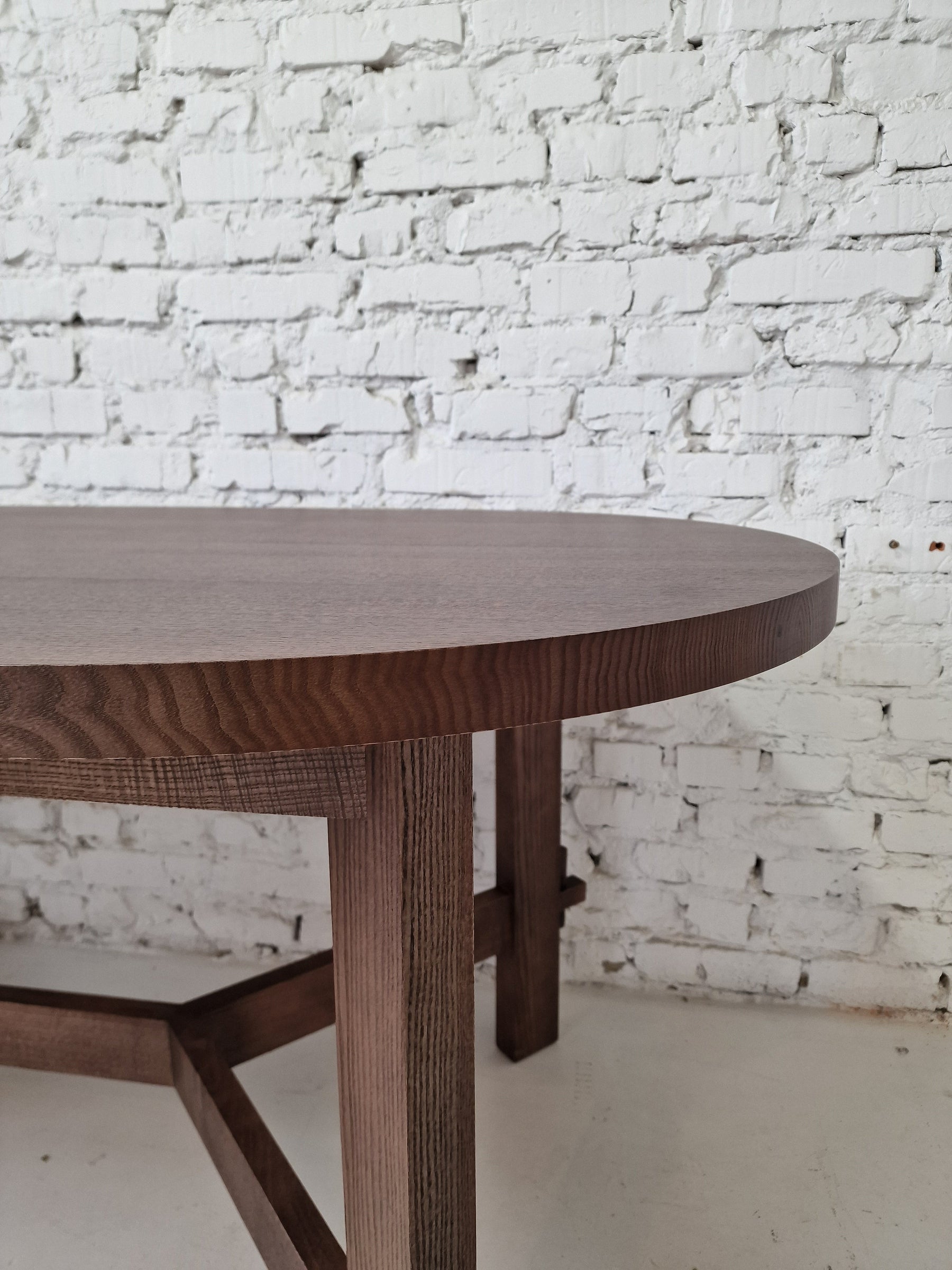 Lewis Oval Dining Table in Solid Oak