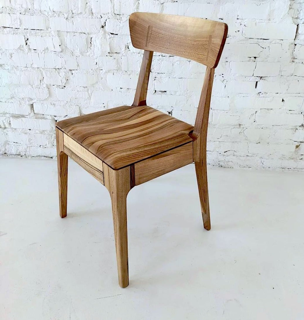 Cecilia Walnut Dining Chair