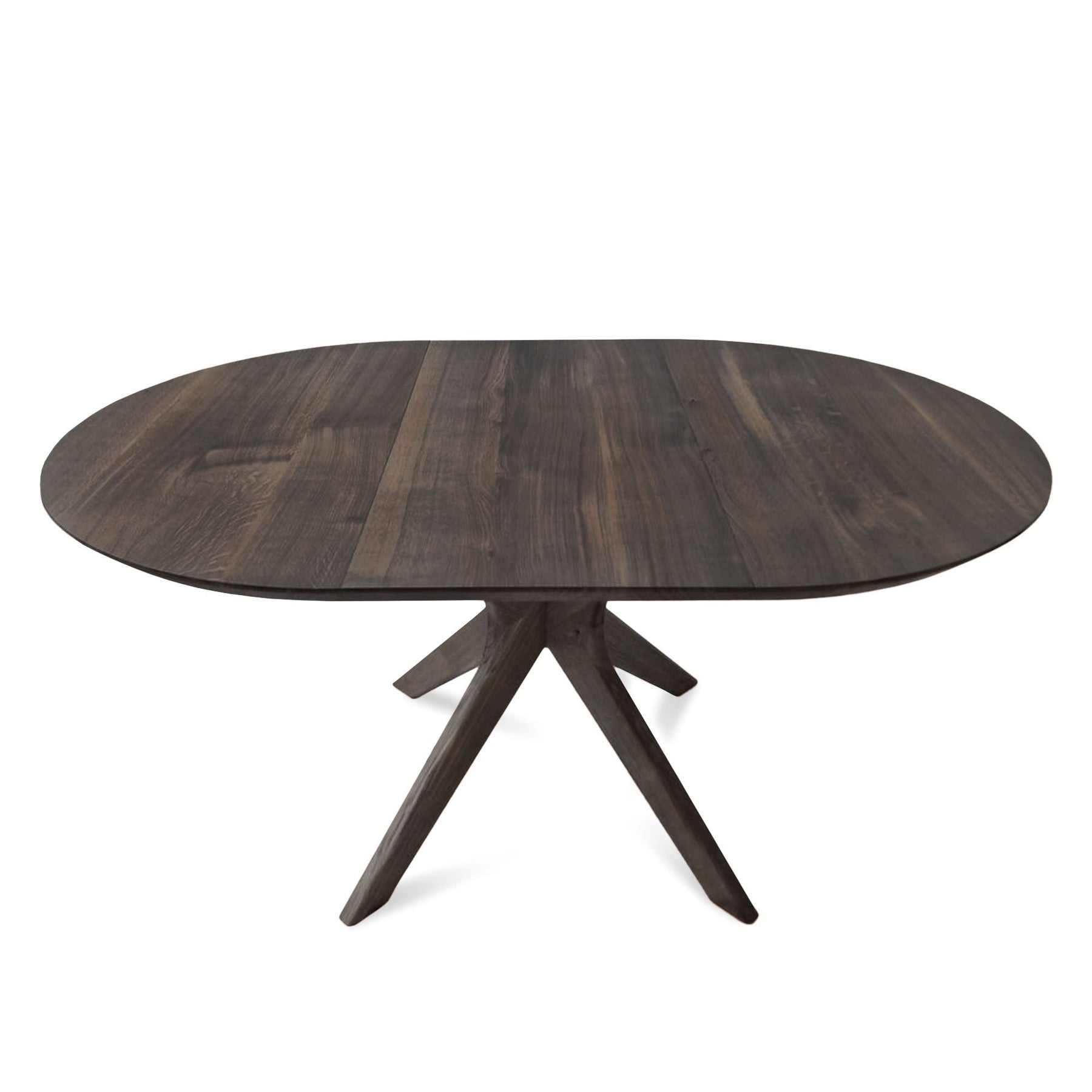 Bibi Extendable Round Dining Table in Solid Oak