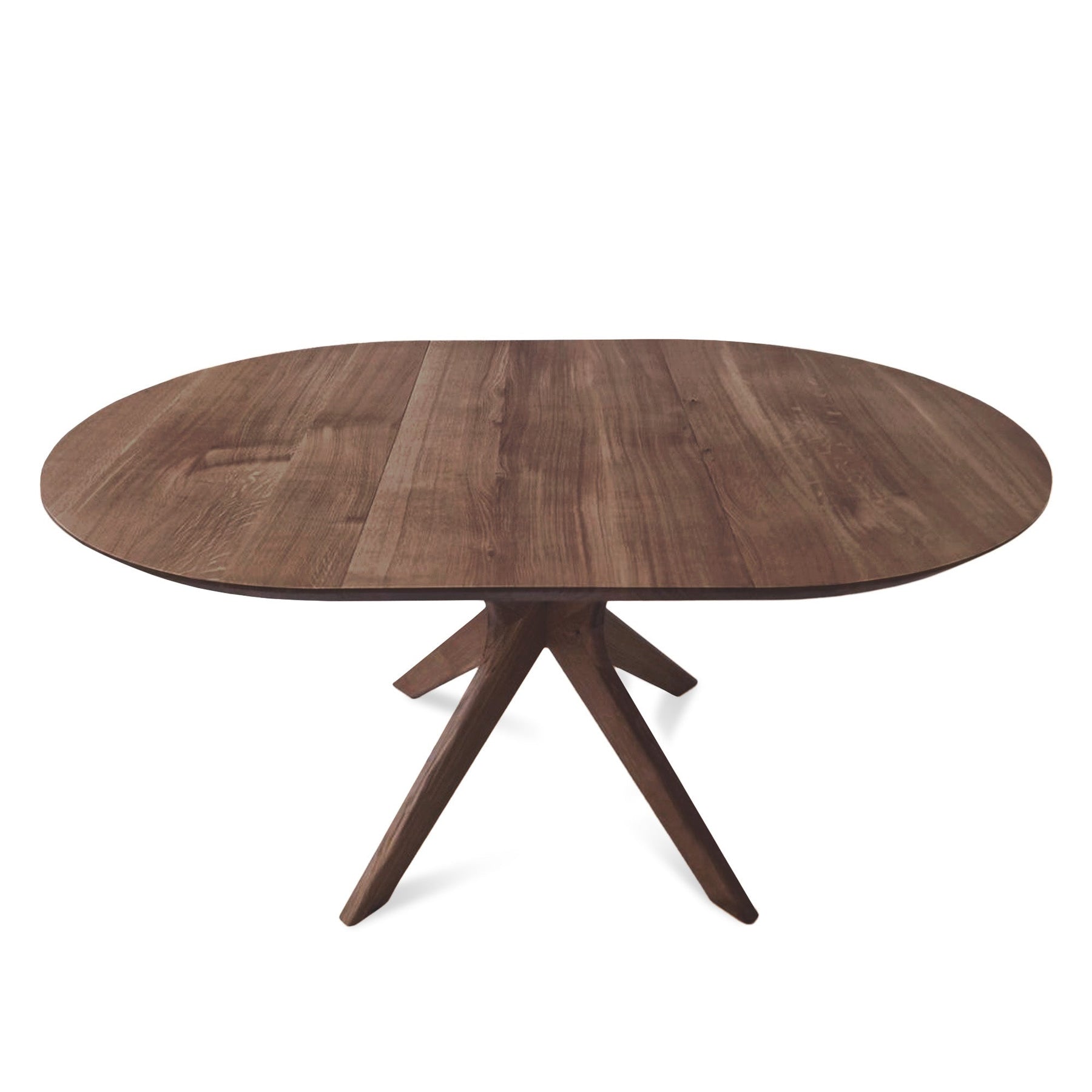 Bibi Extendable Round Dining Table in Solid Oak