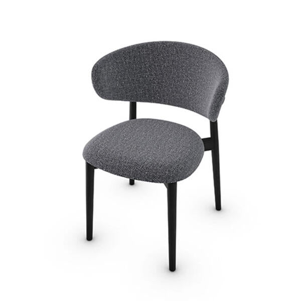 Ella Walnut Dining Chair Leather