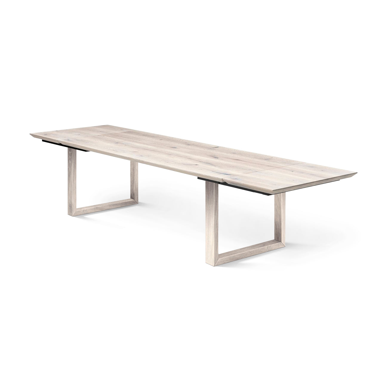 Eva Extendable Dining Table, Light Oak