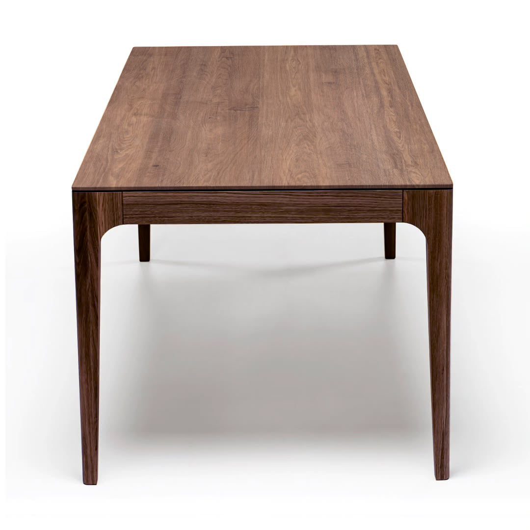 Cecilia Extendable Dining Table in Chocolate Oak