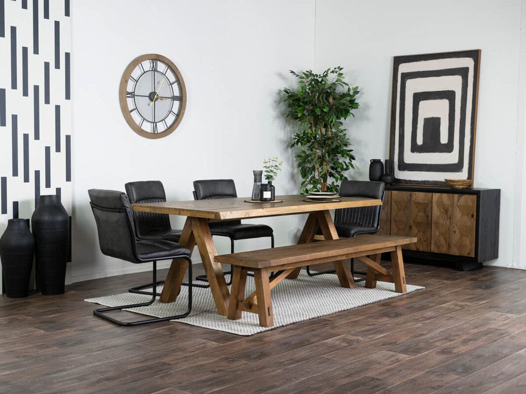Pyramid Fixed Top Dining Table