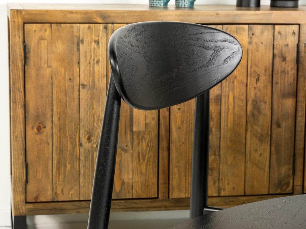 Brooklyn 160cm Fixed Top Cross Leg Dining Table & Gabo Dining Chairs