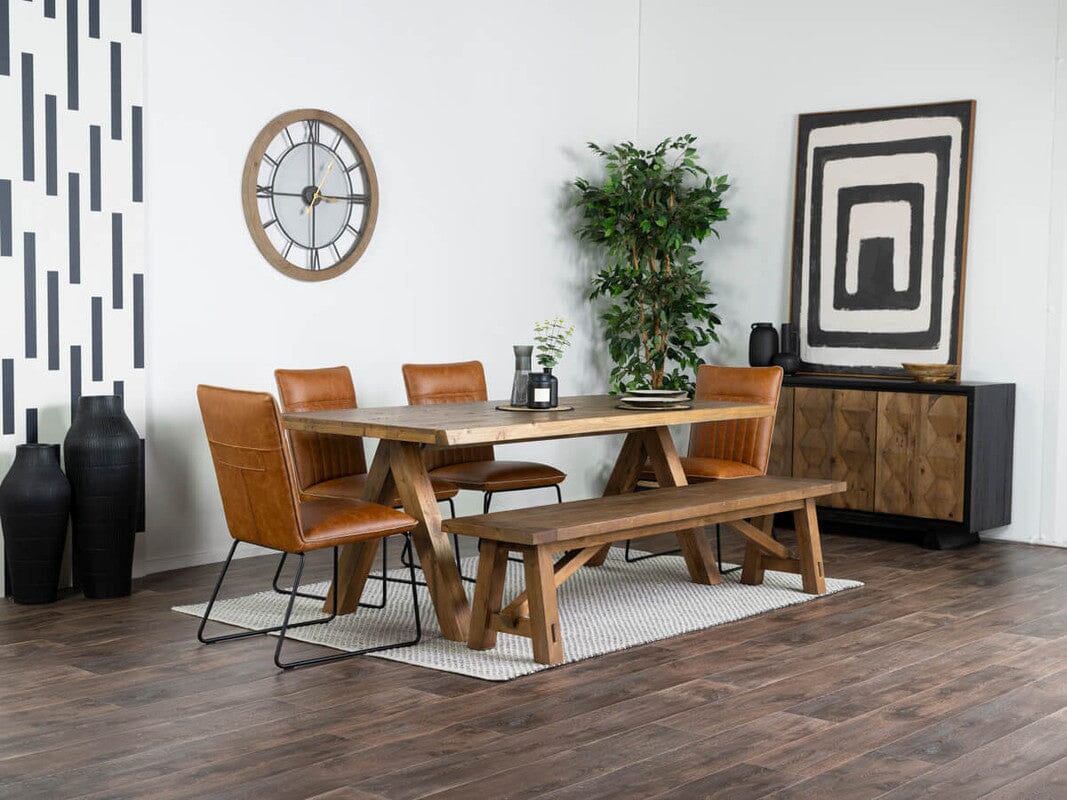Pyramid Fixed Top Dining Table