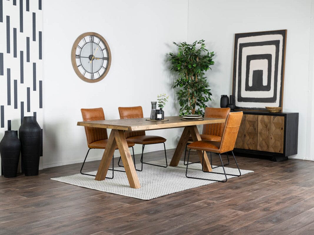 Pyramid Fixed Top Dining Table