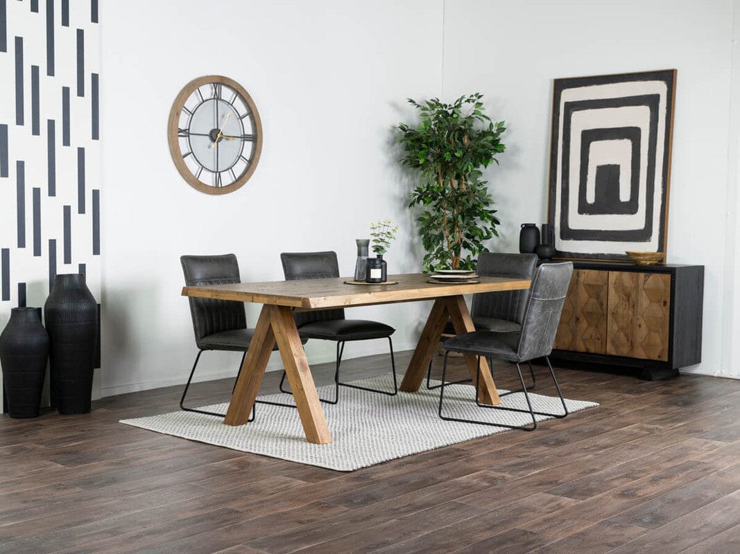Pyramid Fixed Top Dining Table