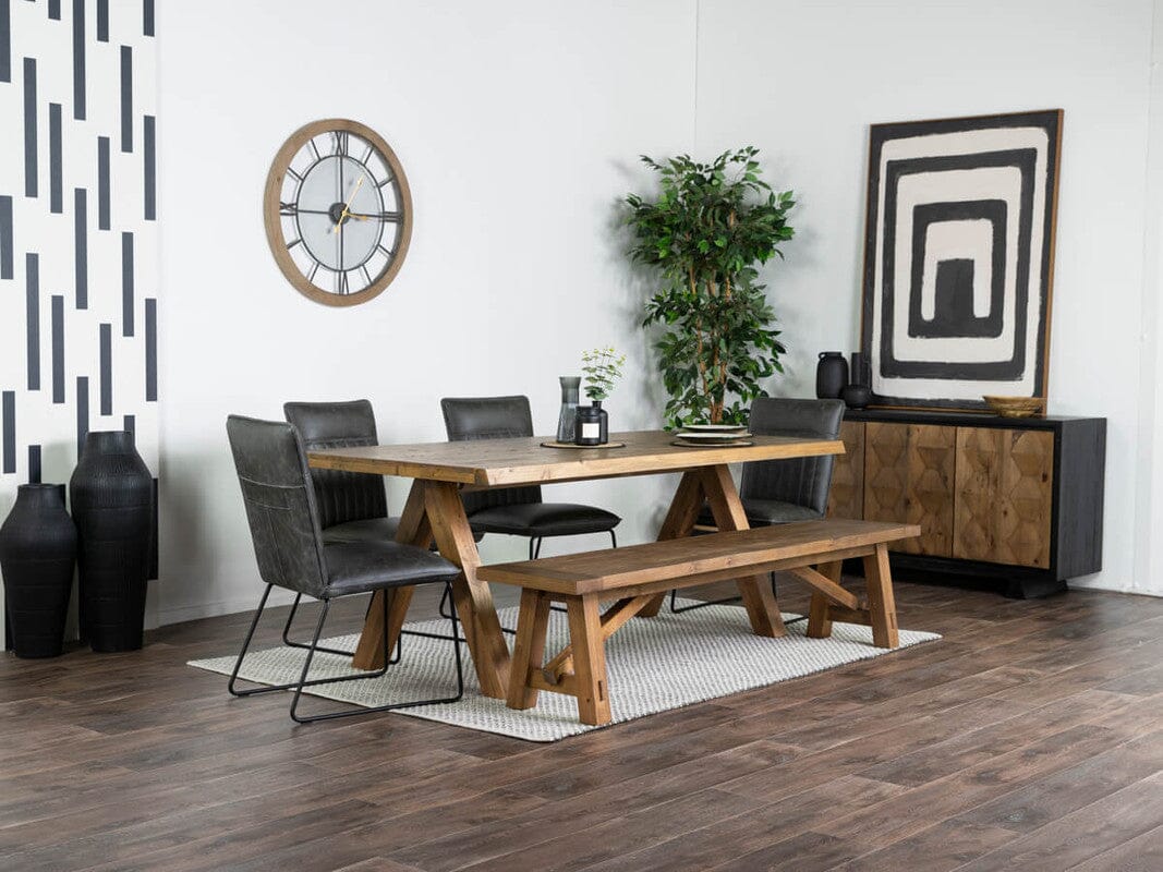 Pyramid Fixed Top Dining Table