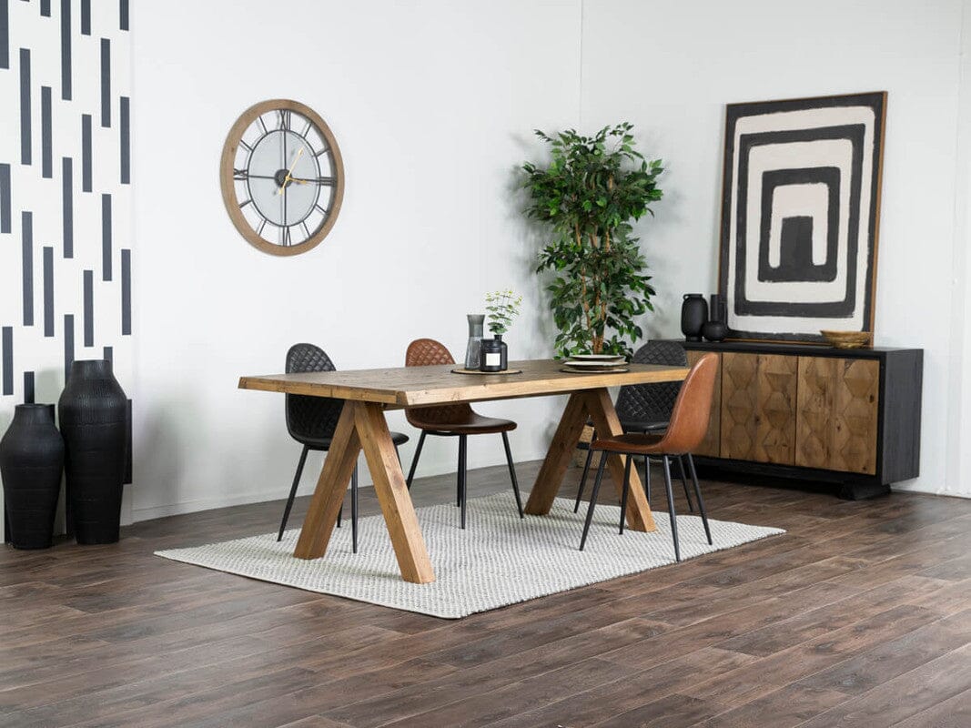 Pyramid Fixed Top Dining Table