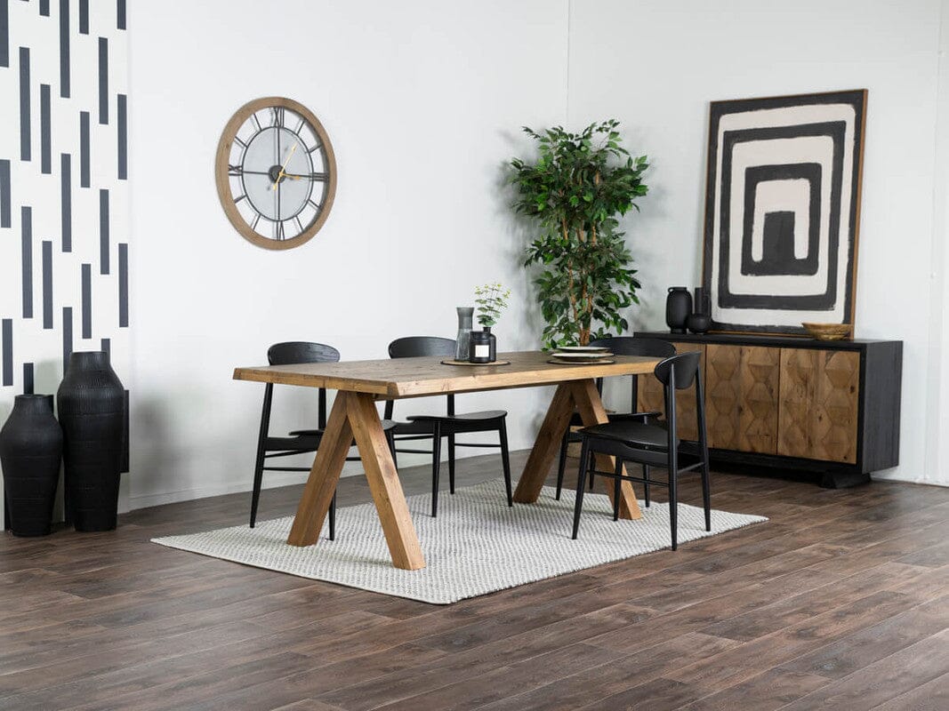 Pyramid Fixed Top Dining Table