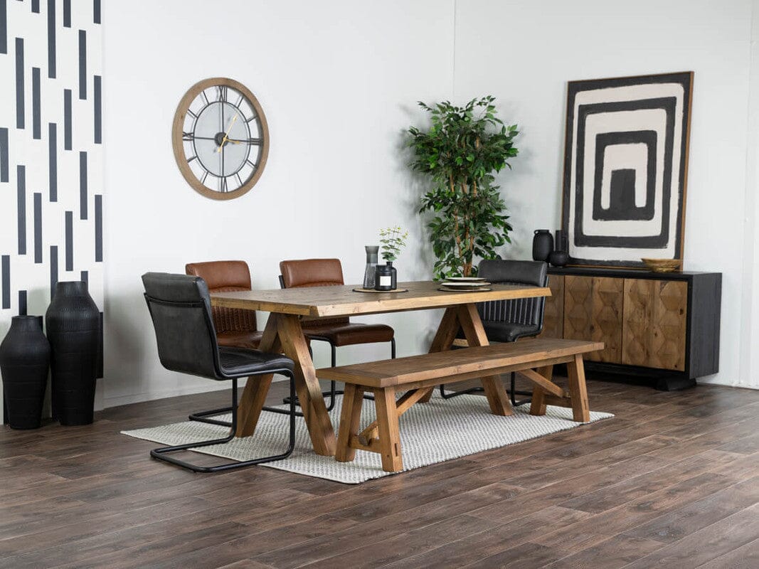 Pyramid Fixed Top Dining Table