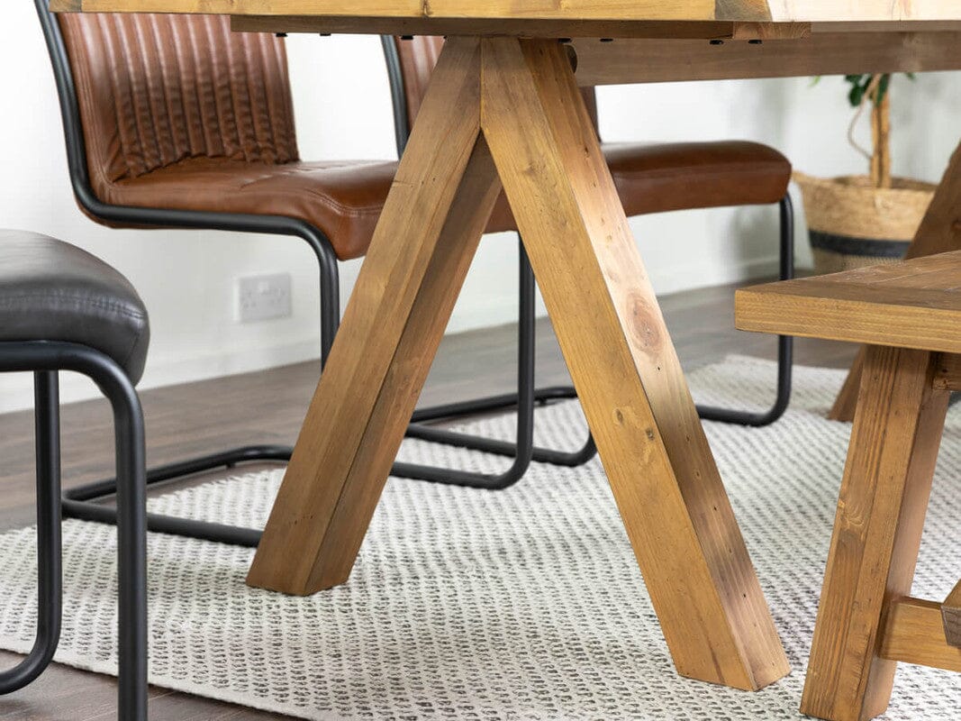 Pyramid Fixed Top Dining Table