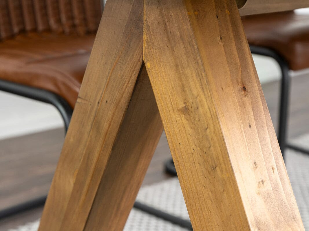 Pyramid Fixed Top Dining Table