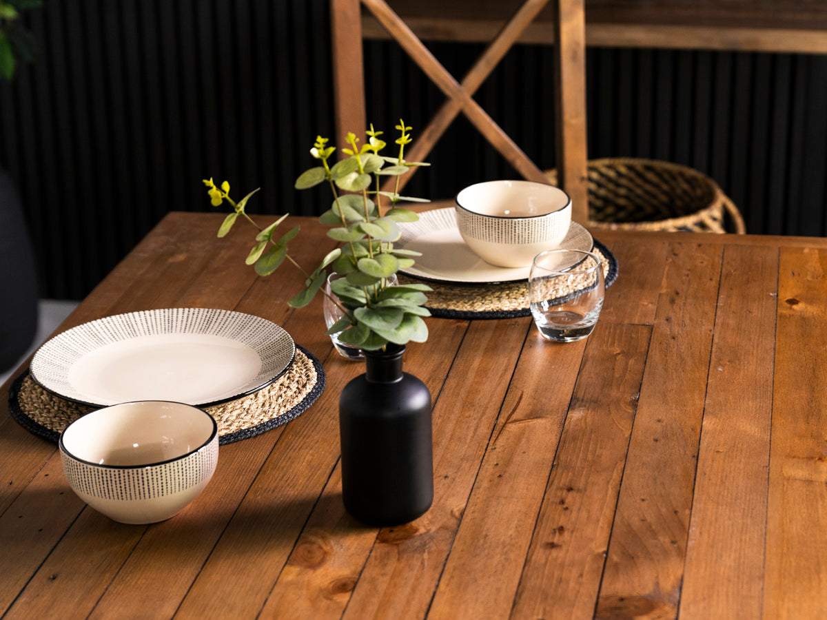 Brooklyn 180cm Fixed Top Dining Table