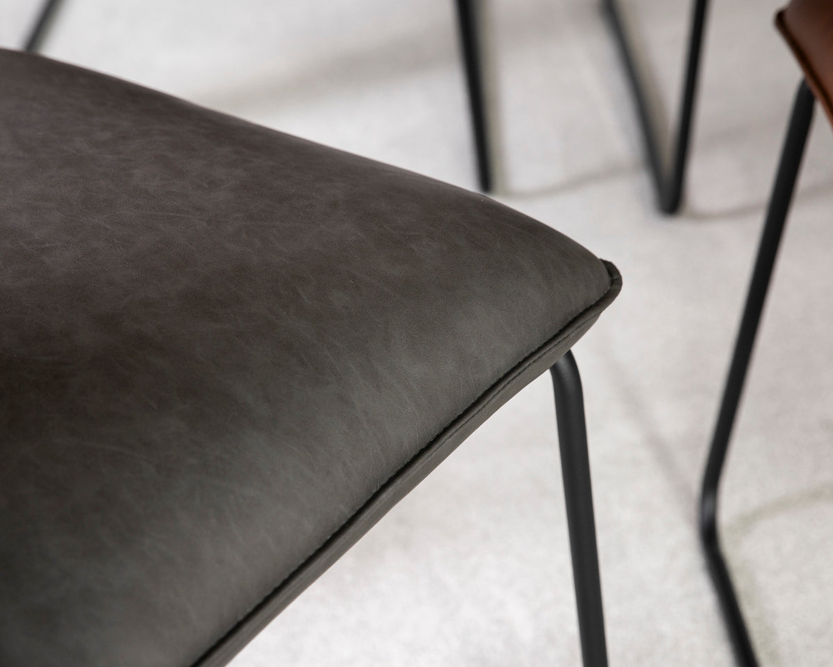Como Extendable Dining Table (180cm - 240cm) & Grainger Grey Dining Chairs