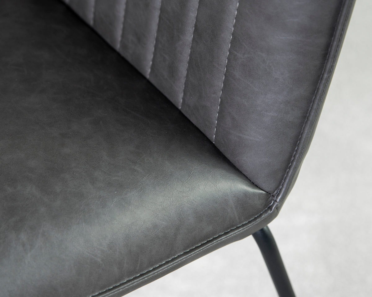 Como Extendable Dining Table (180cm - 240cm) & Grainger Grey Dining Chairs
