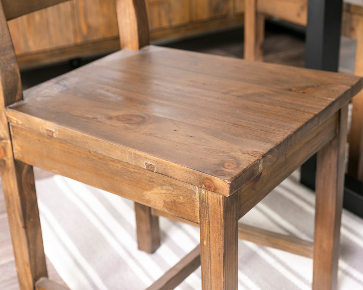 Brooklyn 160cm Fixed Top Cross Leg Dining Table & Brooklyn Chairs