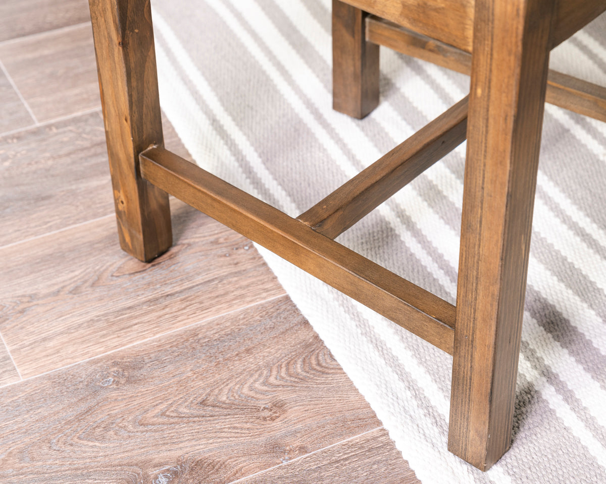 Brooklyn 160cm Fixed Top Cross Leg Dining Table & Brooklyn Chairs