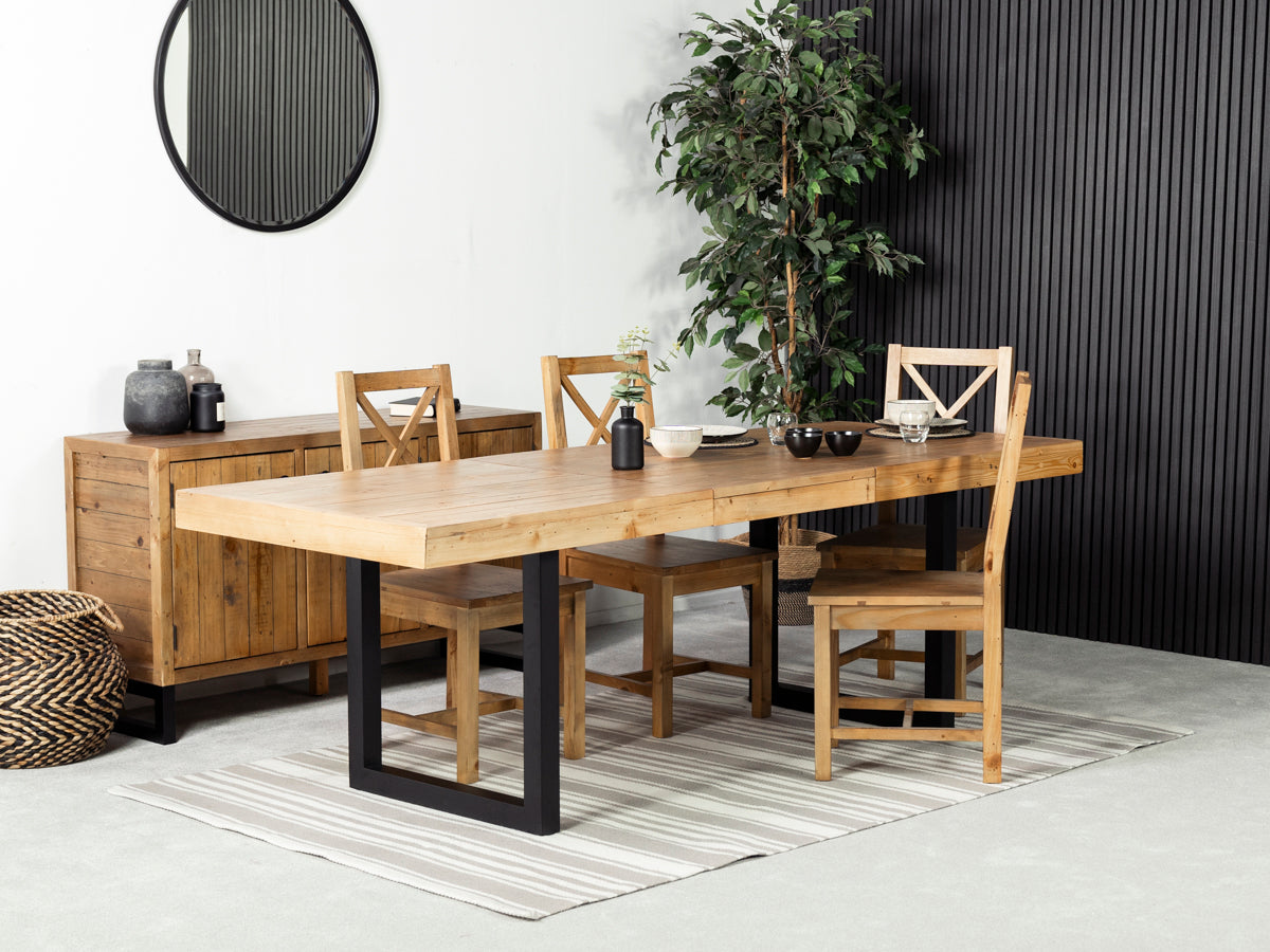 Brooklyn Light Extendable Dining Table (180cm - 240cm)