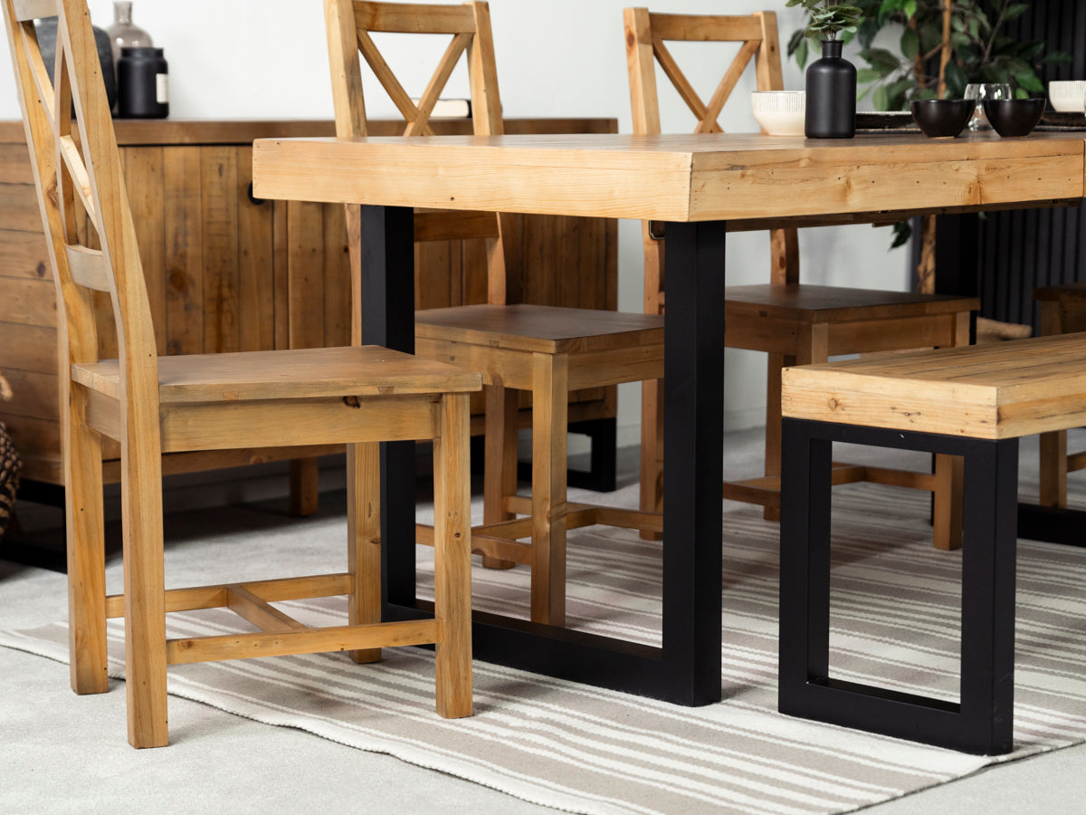 Brooklyn Light Extendable Dining Table (180cm - 240cm)