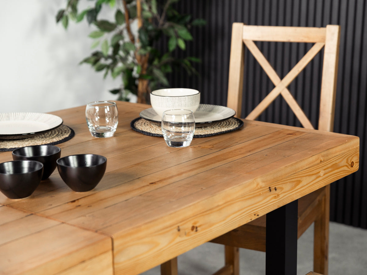 Brooklyn Light Extendable Dining Table (180cm - 240cm)
