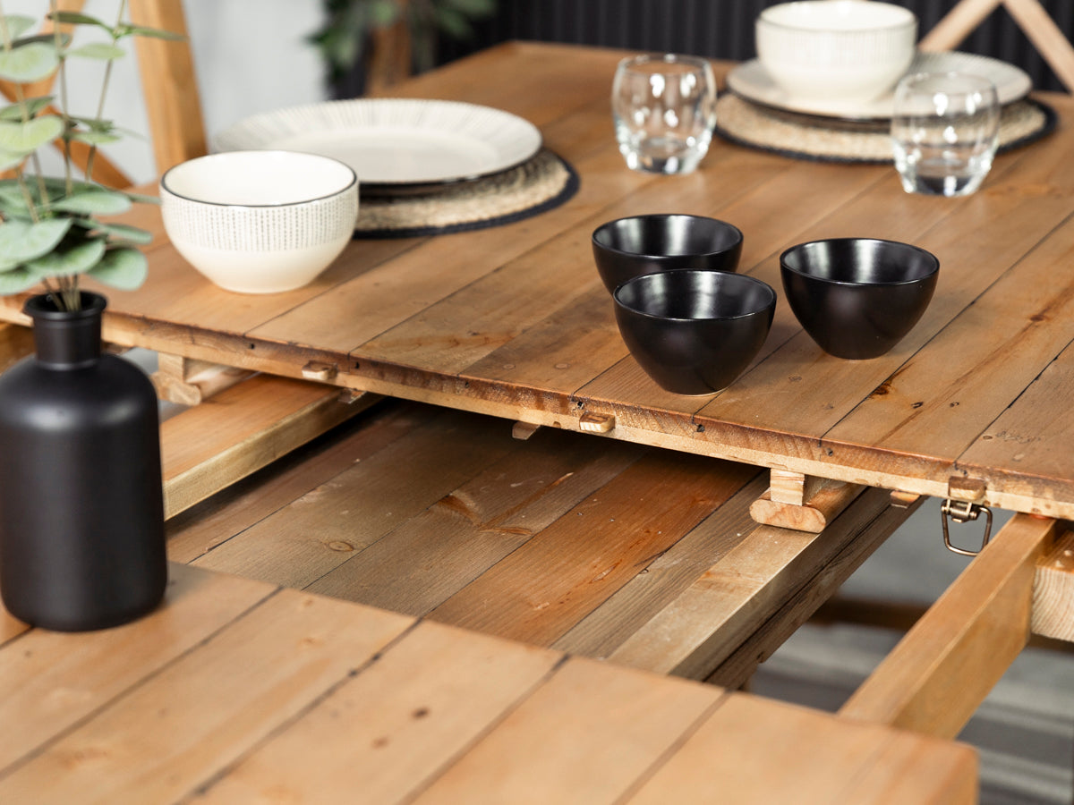 Brooklyn Light Extendable Dining Table (180cm - 240cm)