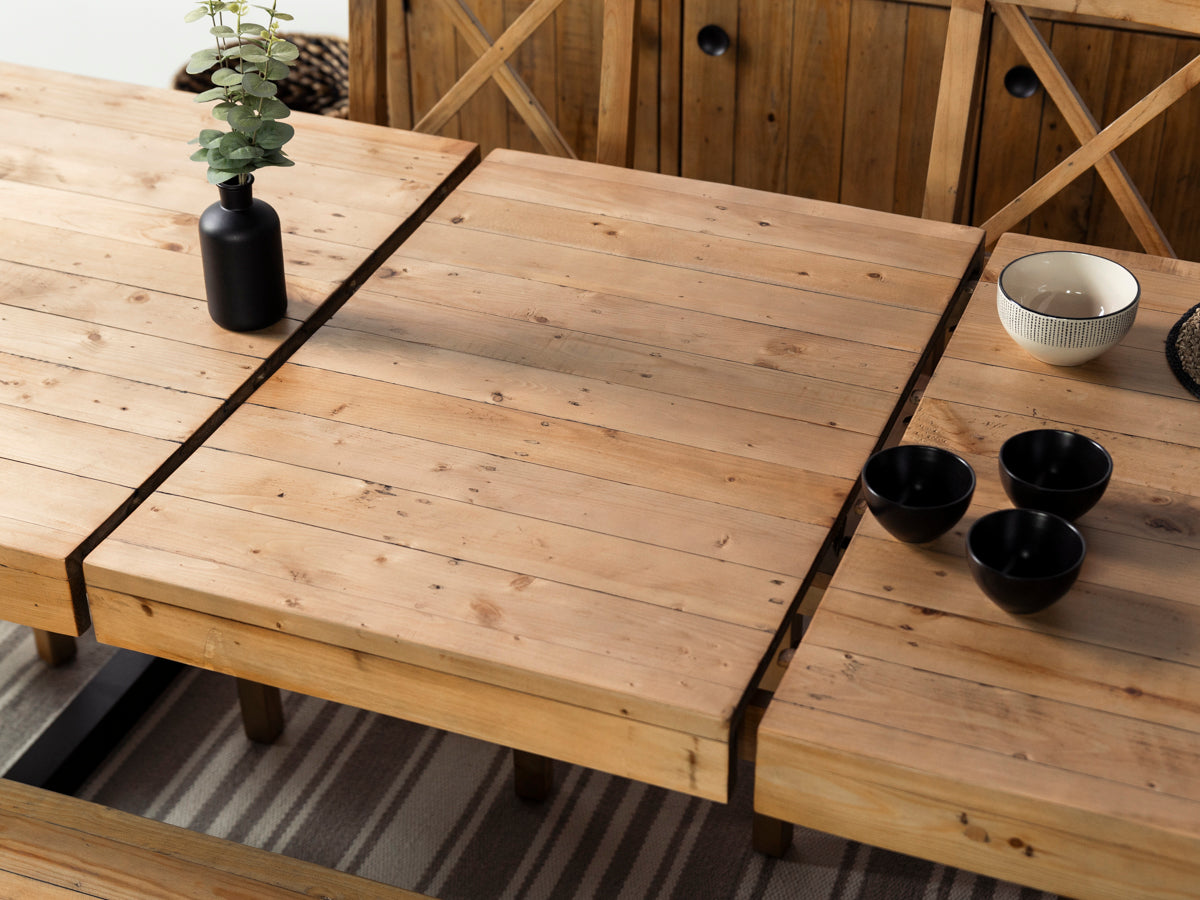 Brooklyn Light Extendable Dining Table (180cm - 240cm)