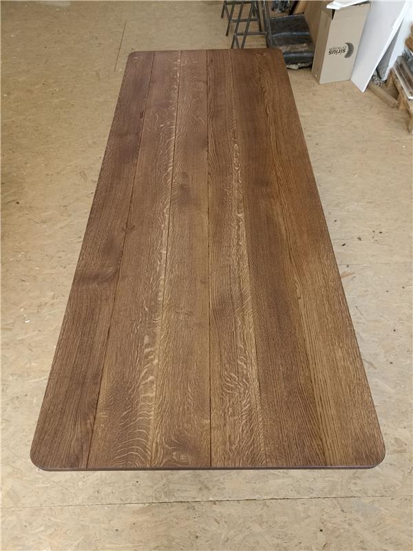 Enid Dining Table in Chocolate Oak