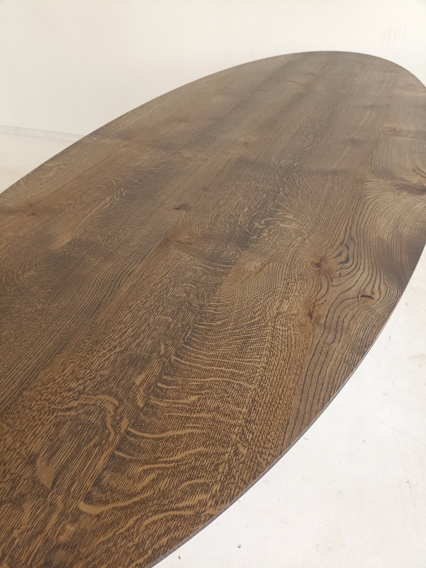 Eclipse Oval Oak Dining Table