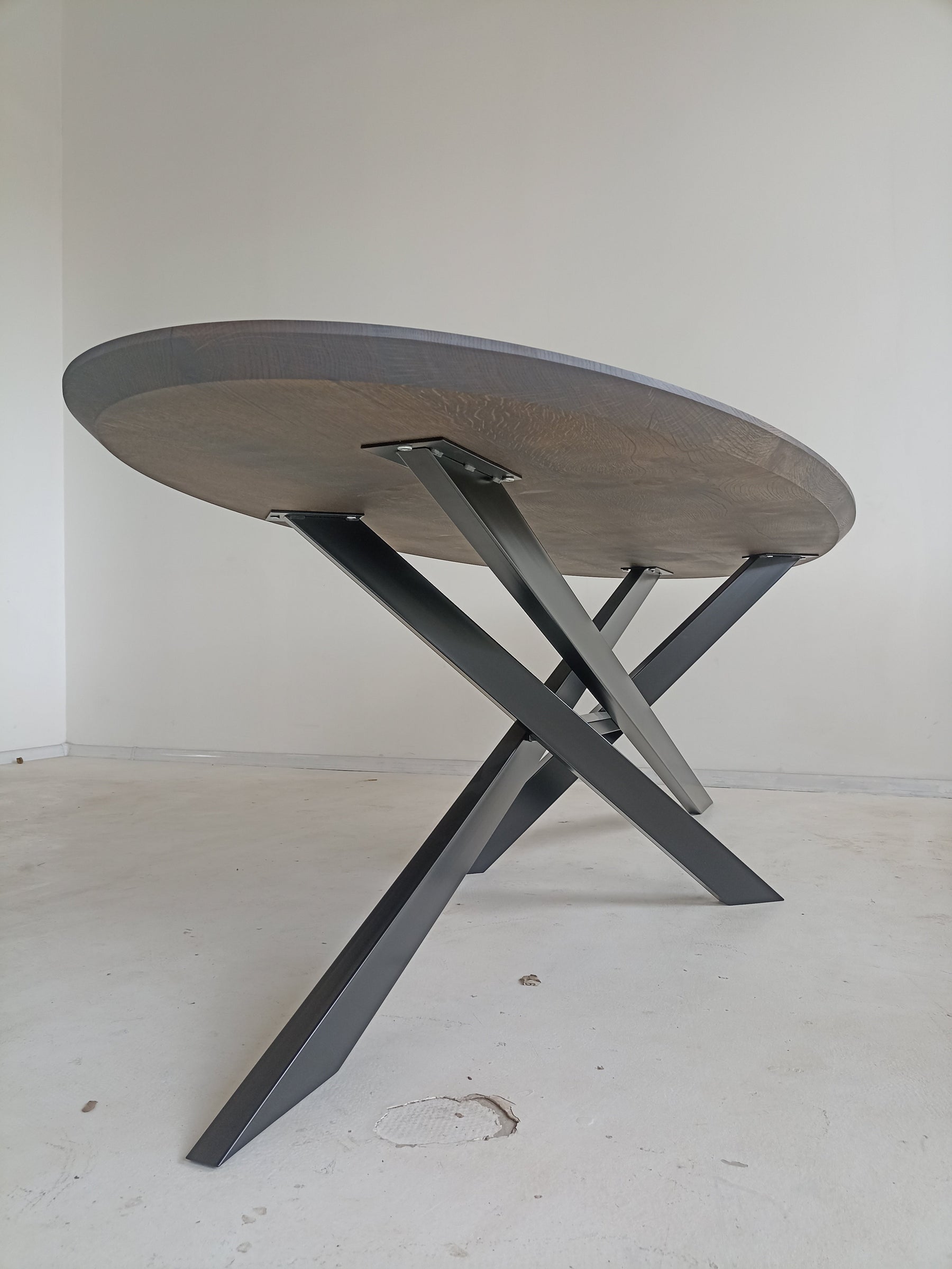 Eclipse Oval Oak Dining Table