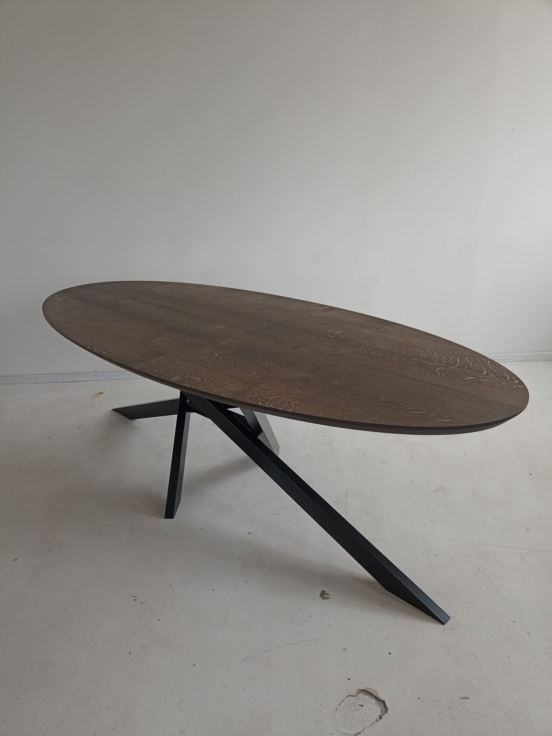 Eclipse Oval Oak Dining Table