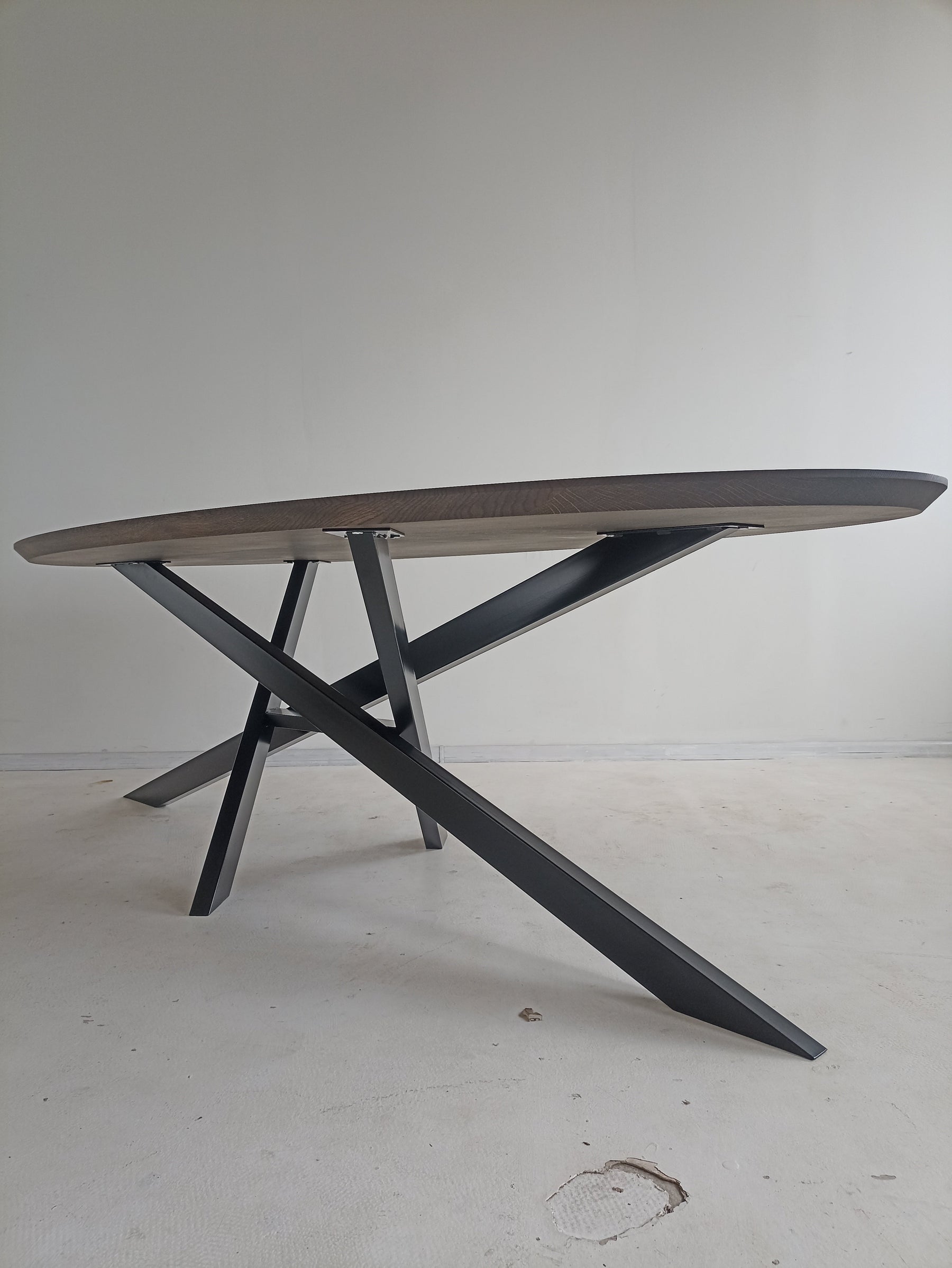 Eclipse Oval Oak Dining Table