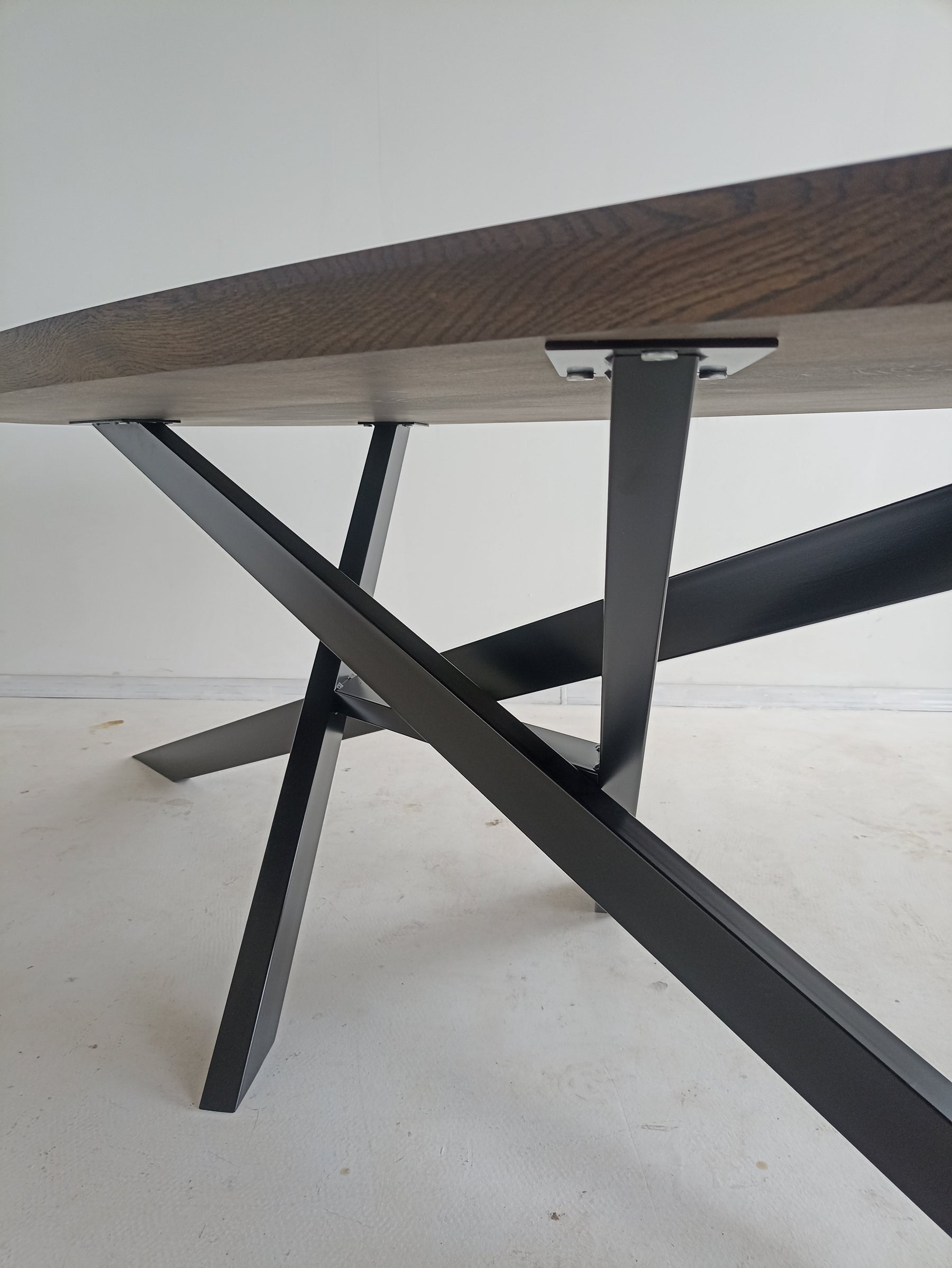 Eclipse Oval Oak Dining Table