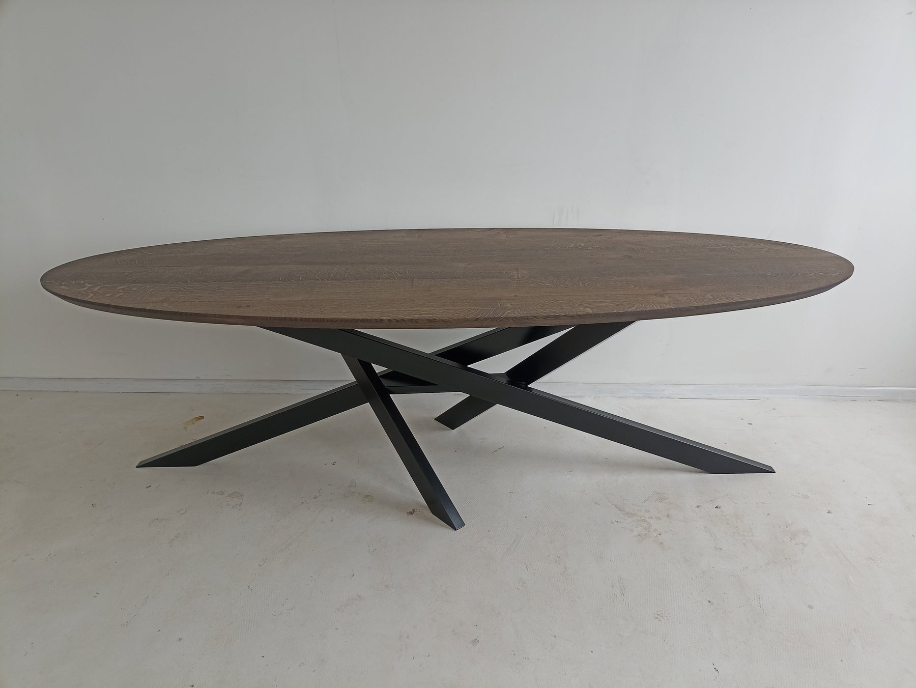 Eclipse Oval Oak Dining Table