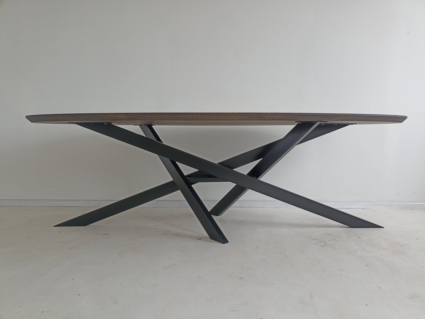 Eclipse Oval Oak Dining Table