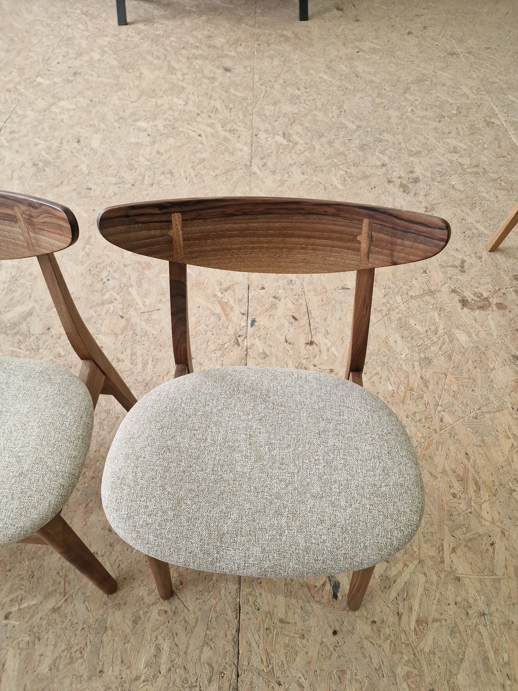 Eva Walnut Dining Chair