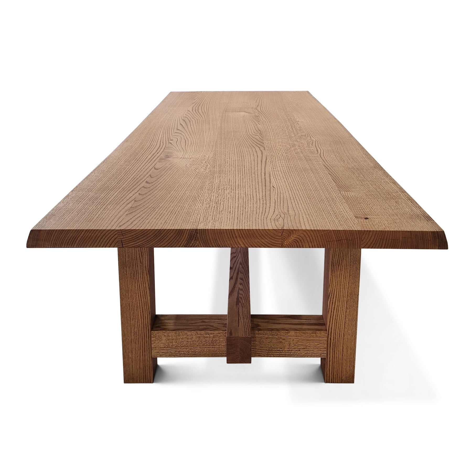 Rustic Extendable Dining Table in Solid Oak
