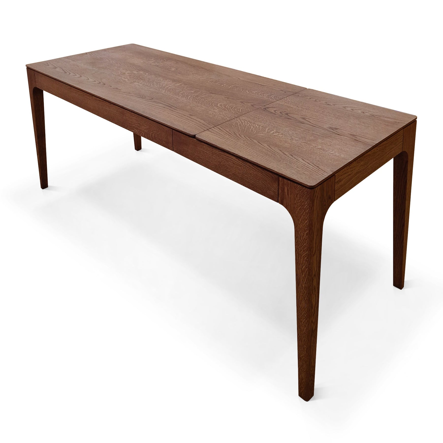 Cecilia Extendable Dining Table in Chocolate Oak
