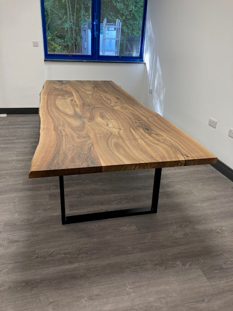 Natural Walnut Office Table