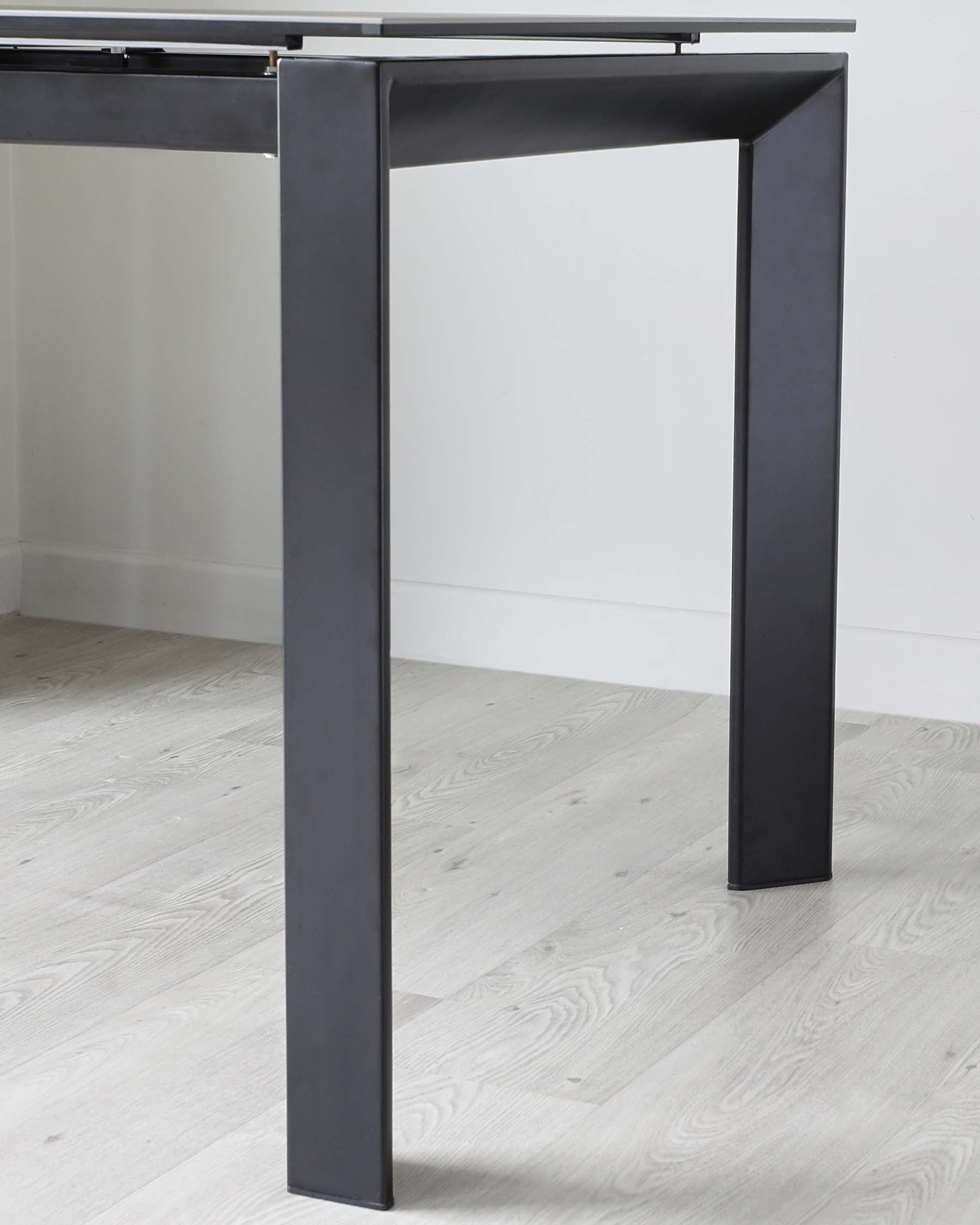 Louis Dark Grey Ceramic Extending 6 To 8 Seater Dining Table