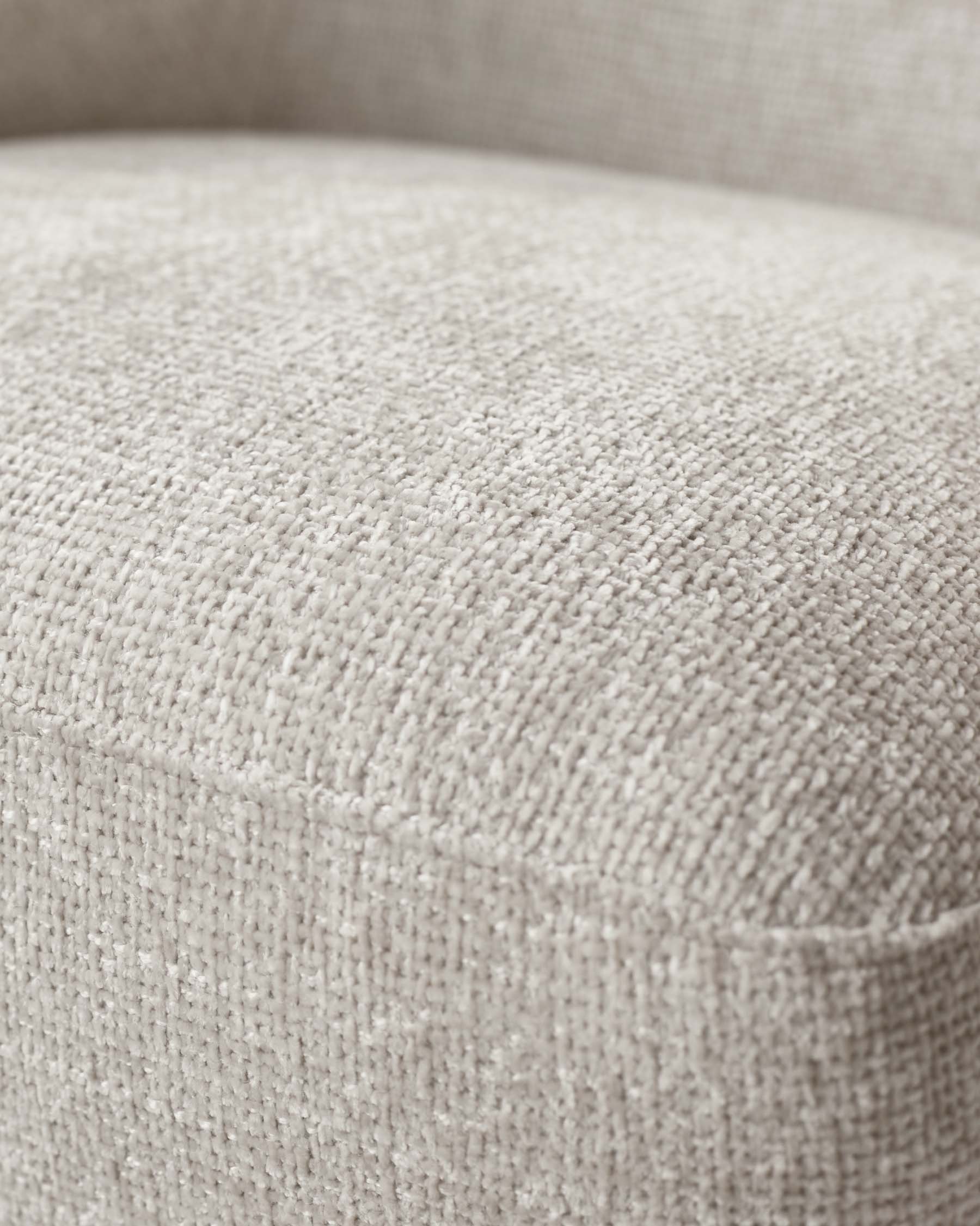 Natalia natural chunky weave swivel accent chair