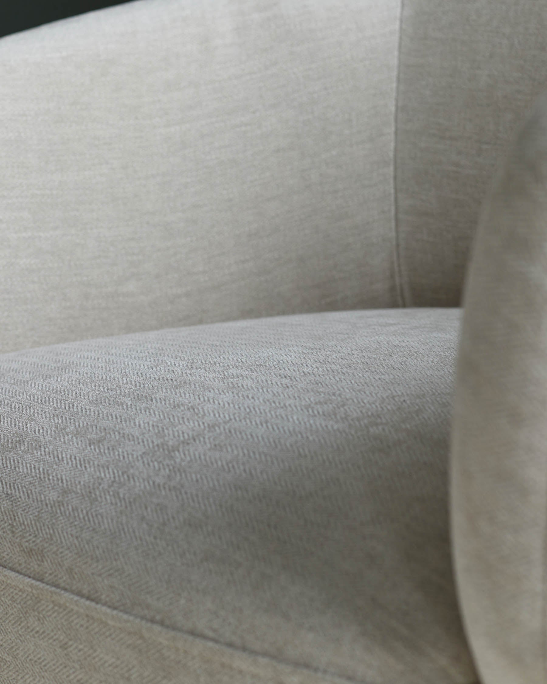 Parker Ivory Chenille Accent Chair