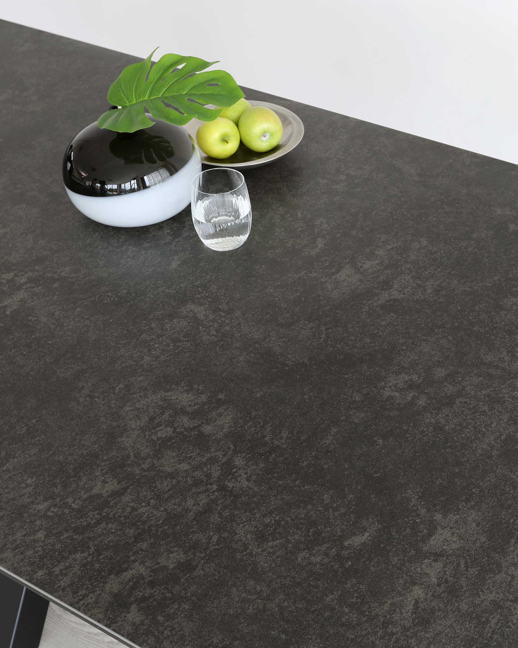 Riley Dark Grey Ceramic 8 Seater Dining Table