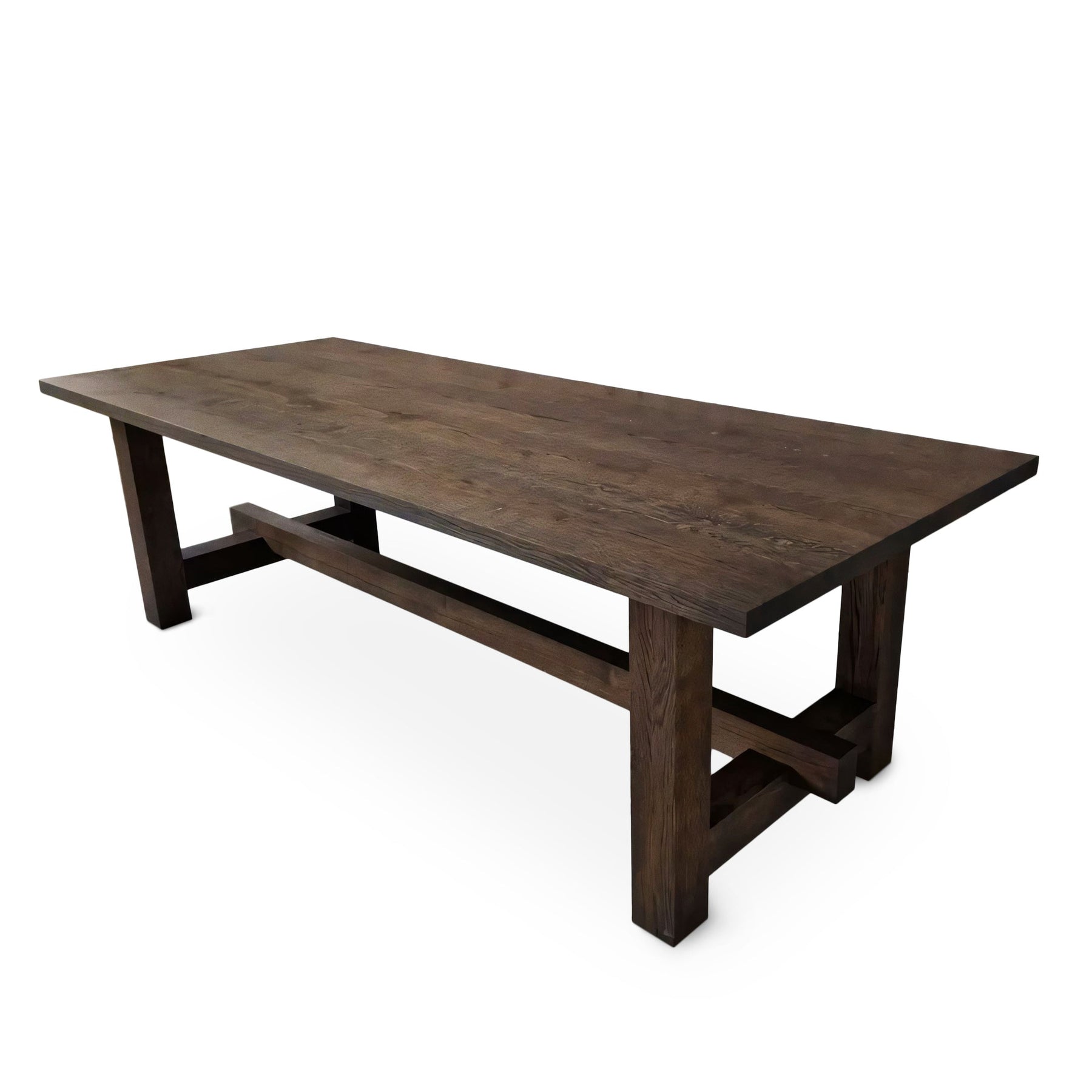 Rustic Extendable Dining Table in Solid Oak