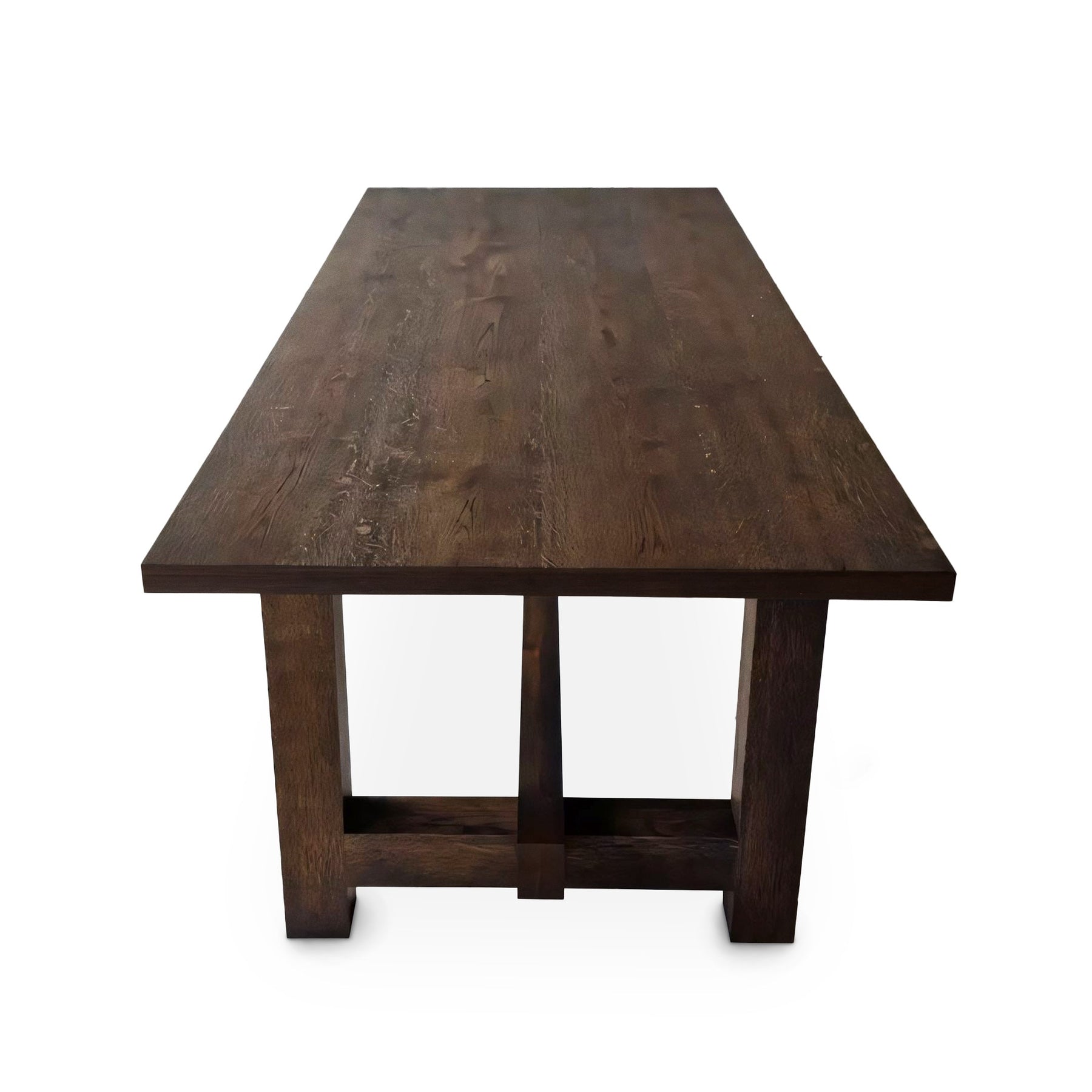 Rustic Extendable Dining Table in Solid Oak