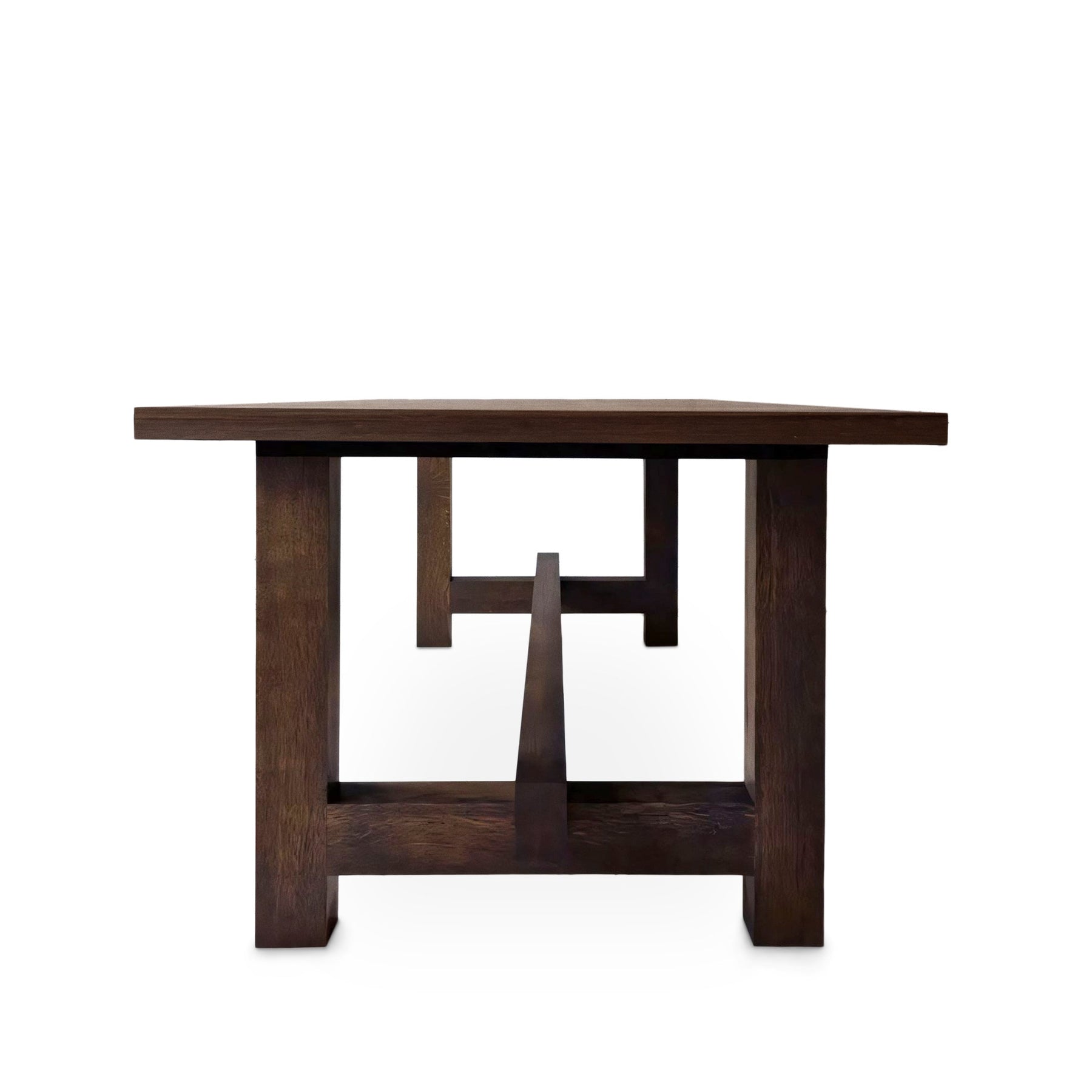 Rustic Extendable Dining Table in Solid Oak