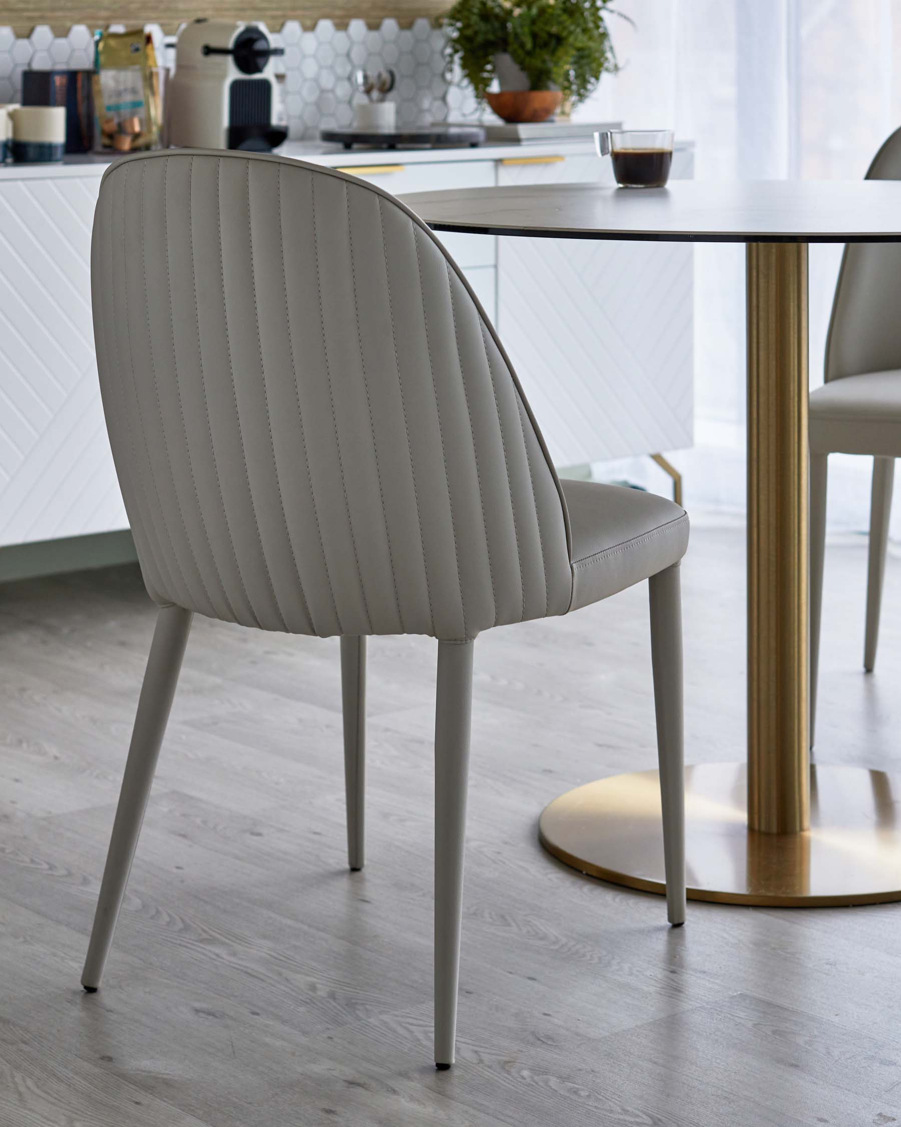 Romeo 4 seater table and 4 Saylor dining chairs set