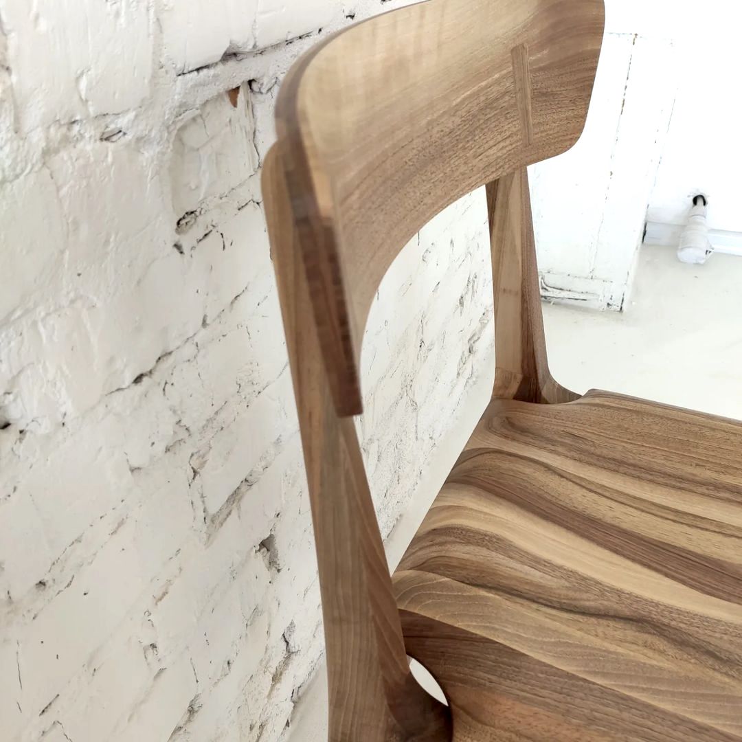 Cecilia Walnut Dining Chair