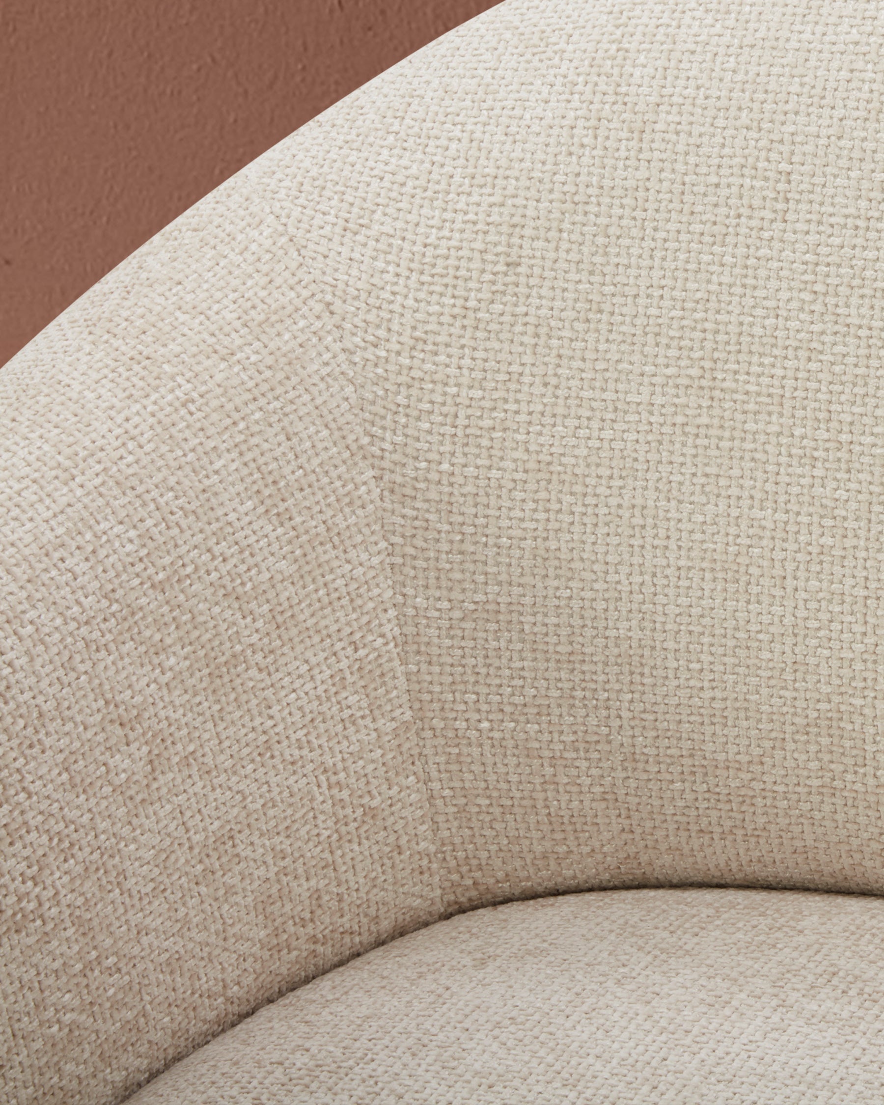 Tristan natural fabric accent chair